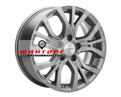 Купить диски Khomen Wheels 6,5x16/5x120 ET51 D65,1 KHW1608 (Multivan) Gray от производителя Khomen Wheels в Казани