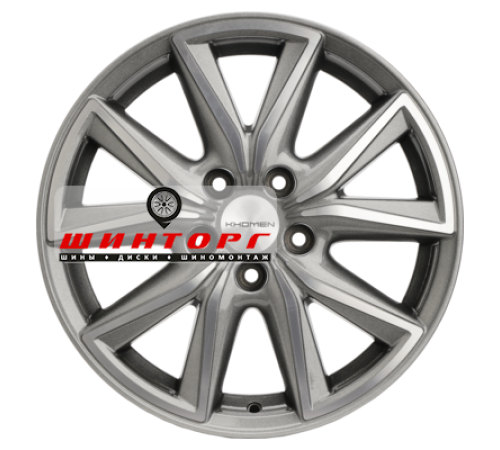 Купить диски Khomen Wheels 7x17/5x114,3 ET39 D60,1 KHW1706 (RAV4) G-Silver-FP от производителя Khomen Wheels в Казани