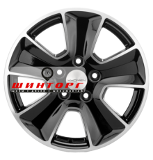 Khomen Wheels 6,5x16/5x114,3 ET50 D67,1 KHW1601 (Huyndai/Kia) Black-FP
