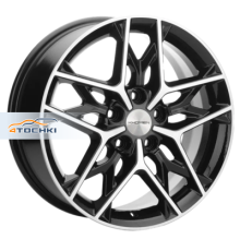 Khomen Wheels 7x17/5x108 ET50 D63,35 KHW1709 (Ford C-Max) Black-FP