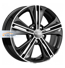 K&K 6x16/5x112 ET48 D57,1 КС778 Алмаз черный