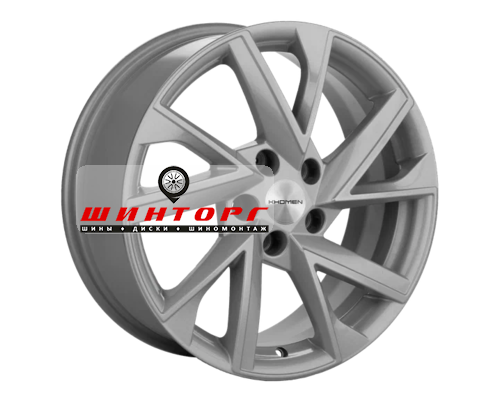 Купить диски Khomen Wheels 7x17/5x108 ET40 D54,1 KHW1714 (Jac/Москвич 3) F-Silver от производителя Khomen Wheels в Казани