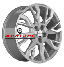 Khomen Wheels 7x18/5x112 ET43 D57,1 KHW1809 (Kodiaq/Tiguan) F-Silver-FP