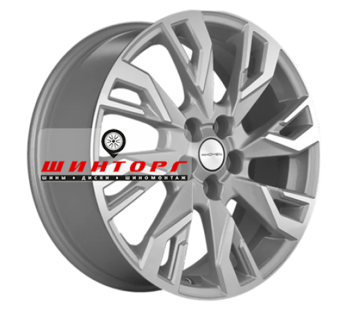 Купить диски Khomen Wheels 7x18/5x112 ET43 D57,1 KHW1809 (Kodiaq/Tiguan) F-Silver-FP от производителя Khomen Wheels в Казани