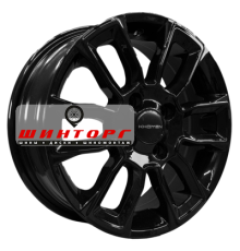 Khomen Wheels 5,5x14/4x100 ET45 D56,1 KHW1406 (Honda Civic) Black