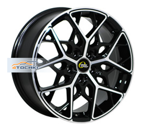 Купить диски CrossStreet 7,5x18/5x108 ET36 D60,1 CR-20 BKF от производителя CrossStreet в Казани Купить диски CrossStreet 7,5x18/5x108 ET36 D60,1 CR-20 BKF от производителя CrossStreet в Казани