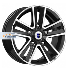 K&K 6,5x16/5x139,7 ET40 D98 Арена (КС864) Алмаз черный SK
