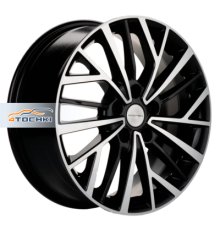 Khomen Wheels 7x17/5x108 ET50 D63,35 KHW1717 (Ford C-Max) Black-FP