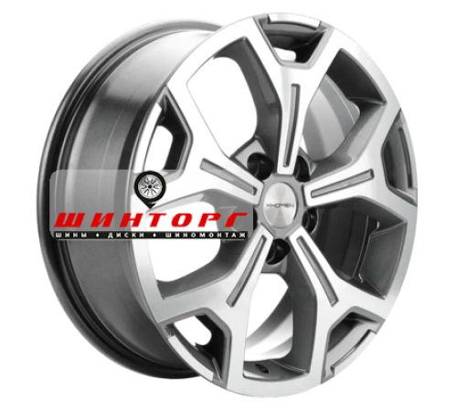 Купить диски Khomen Wheels 6,5x17/5x114,3 ET40 D64,1 KHW1710 (Haval F7/F7x) Gray-FP от производителя Khomen Wheels в Казани