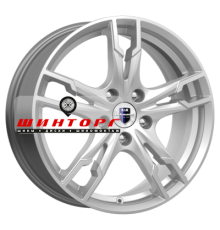 K&K 7x17/4x100 ET43 D60,1 Солар-оригинал (КС875) Сильвер SK