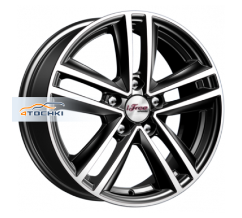 Купить диски iFree 6,5x16/5x114,3 ET50 D67,1 Катар (КС885) Блэк Джек от производителя iFree в Казани Купить диски iFree 6,5x16/5x114,3 ET50 D67,1 Катар (КС885) Блэк Джек от производителя iFree в Казани