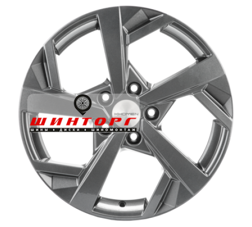 Купить диски Khomen Wheels 7x17/5x114,3 ET45 D66,1 KHW1712 (Teana/X-Trail) Gray от производителя Khomen Wheels в Казани