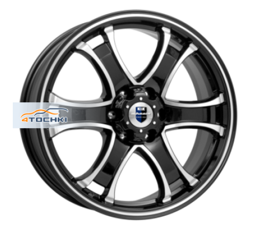 Купить диски K&K 7,5x18/6x139,7 ET38 D100,1 Балеар (КС727) Алмаз черный от производителя K&K в Казани