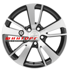 Khomen Wheels 7x17/5x114,3 ET38 D67,1 KHW1704 (Outlander) Black-FP