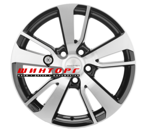 Купить диски Khomen Wheels 7x17/5x114,3 ET38 D67,1 KHW1704 (Outlander) Black-FP от производителя Khomen Wheels в Казани