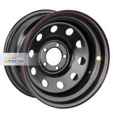 Off-Road Wheels 8x18/5x127 ET30 D75 Jeep Черный (треугольник мелкий)