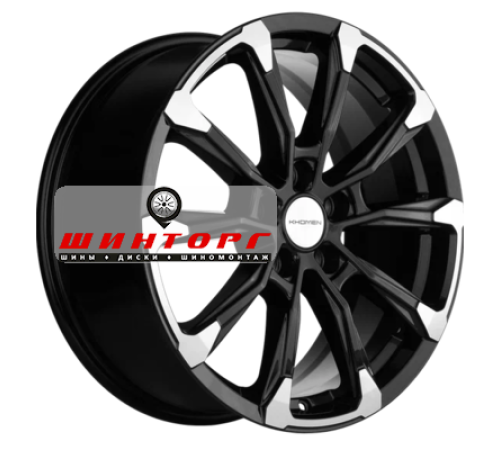 Купить диски Khomen Wheels 7,5x18/5x108 ET35 D65,1 KHW1808 (Exeed TXL) Black-FP от производителя Khomen Wheels в Казани