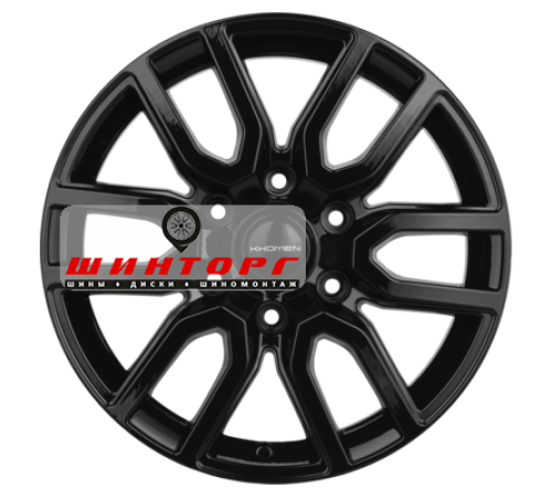 Купить диски Khomen Wheels 8x17/6x139,7 ET50 D92,5 KHW1723 (Hyundai H-1/Staria) Black от производителя Khomen Wheels в Казани
