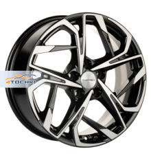 Khomen Wheels 7x17/5x108 ET40 D54,1 KHW1716 (Jac/Москвич 3) Black-FP