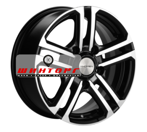 Купить диски Khomen Wheels 6,5x16/5x139,7 ET40 D98,5 KHW1602 (Niva 4x4) Black-FP от производителя Khomen Wheels в Казани
