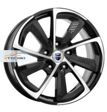 K&K 8x18/5x108 ET40 D67,1 C.T.G. (КС687) Алмаз черный