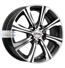 iFree 6x15/4x98 ET35 D58,5 Апероль (КС862) Блэк Джек