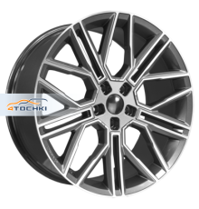 Khomen Wheels 9,5x21/5x120 ET45,5 D62,5 KHW2101 (Li 7/9) Gray-FP