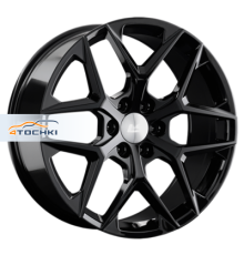 LS 9x22/6x139,7 ET30 D100,1 1372 BK (конус, Колпак+лого)