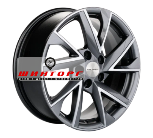 Купить диски Khomen Wheels 7x17/5x110 ET46 D63,3 KHW1714 (Changan CS35/CS35 Pro) Gray-FP от производителя Khomen Wheels в Казани