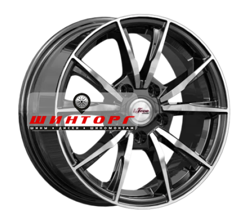 Купить диски iFree 6,5x15/5x112 ET43 D57,1 Сион (КС1055) Блэк Джек от производителя iFree в Казани
