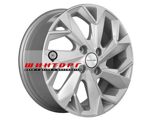 Купить диски Khomen Wheels 5,5x14/4x98 ET35 D58,5 KHW1402 F-Silver от производителя Khomen Wheels в Казани