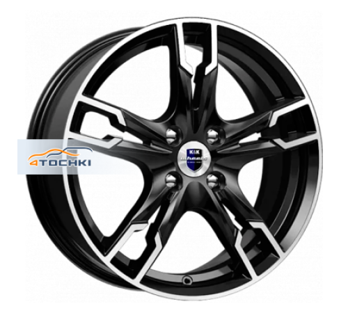 Купить диски K&K 7x17/5x114,3 ET40 D67,1 Солар (КС875) Алмаз черный SK от производителя K&K в Казани