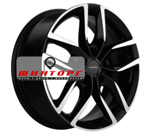 Купить диски Khomen Wheels 6,5x17/5x114,3 ET45 D54,1 KHW1708 (Geely Coolray) Black-FP от производителя Khomen Wheels в Казани