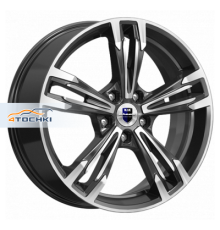 K&K 7x18/5x114,3 ET38 D67,1 Karrera Light (КС935) Алмаз черный
