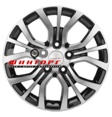 Khomen Wheels 6,5x16/5x114,3 ET45 D60,1 KHW1608 (Toyota/Suzuki) Black-FP