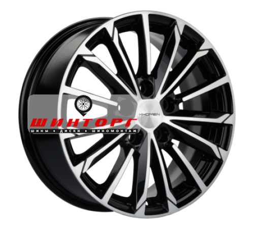 Купить диски Khomen Wheels 6,5x16/5x108 ET43 D65,1 KHW1611 (Evolute i-Pro) Black-FP от производителя Khomen Wheels в Казани