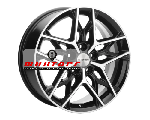 Купить диски Khomen Wheels 7x17/5x108 ET45 D60,1 KHW1709 (Chery Tiggo 3/Tiggo 3 Pro) Black-FP от производителя Khomen Wheels в Казани