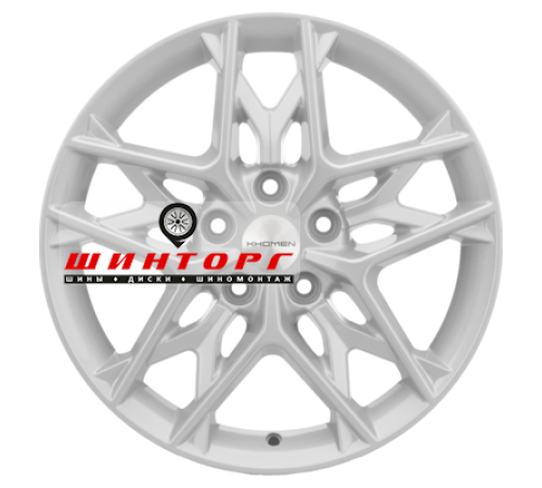 Купить диски Khomen Wheels 7x17/5x114,3 ET50 D67,1 KHW1709 (CX-5/Seltos/Optima) F-Silver от производителя Khomen Wheels в Казани