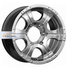 K&K 7x15/5x139,7 ET-5 D110,1 Байконур (КС473) Дарк платинум