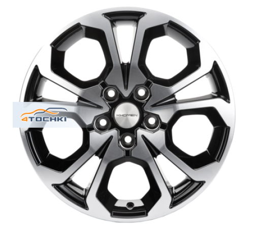 Купить диски Khomen Wheels 6,5x17/5x114,3 ET50 D67,1 KHW1711 (Ceed) Black-FP от производителя Khomen Wheels в Казани