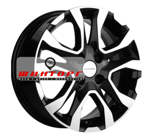 Купить диски Khomen Wheels 6x15/4x98 ET36 D58,5 KHW1503 (Lada Granta) Black-FP от производителя Khomen Wheels в Казани
