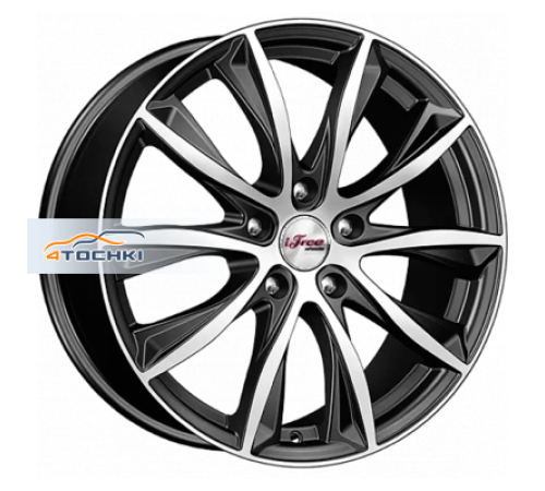 Купить диски iFree 7,5x18/5x108 ET49 D67,1 Каzантип (КС684М) Блэк Джек от производителя iFree в Казани