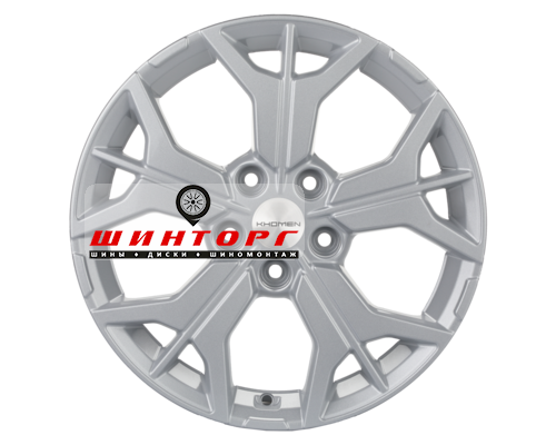 Купить диски Khomen Wheels 7x17/5x114,3 ET50 D67,1 KHW1715 (Seltos) F-Silver от производителя Khomen Wheels в Казани