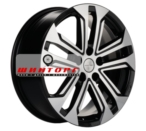 Купить диски Khomen Wheels 7x18/5x108 ET46 D63,4 KHW1803 (Tugella) Black-FP от производителя Khomen Wheels в Казани