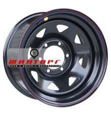 Off-Road Wheels 8x16/6x139,7 ET-10 D110 Toyota Hilux 2.5D, 3.0D Черный (треуг. мелкий)