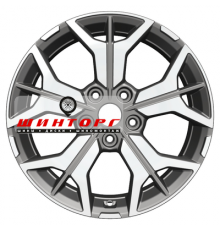 Khomen Wheels 7x17/5x112 ET40 D57,1 KHW1715 (Kodiaq/Tiguan) Gray-FP