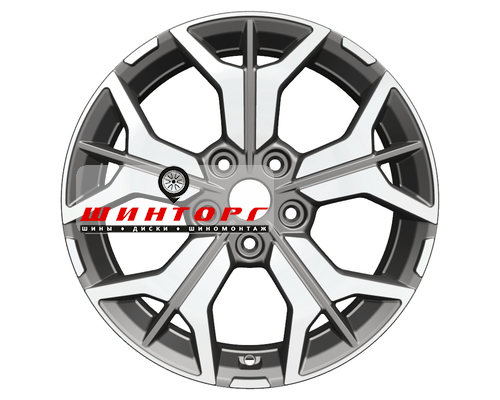 Купить диски Khomen Wheels 7x17/5x112 ET40 D57,1 KHW1715 (Kodiaq/Tiguan) Gray-FP от производителя Khomen Wheels в Казани