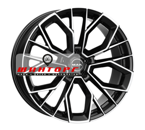 Купить диски MAK 10x21/5x112 ET19 D66,45 Stilo-D Black mirror от производителя MAK в Казани