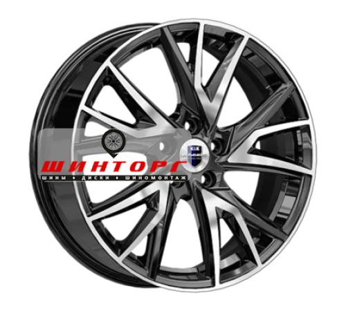 Купить диски K&K 6,5x18/5x112 ET43 D66,6 Кайлас (КС1054) Алмаз черный от производителя K&K в Казани Купить диски K&K 6,5x18/5x112 ET43 D66,6 Кайлас (КС1054) Алмаз черный от производителя K&K в Казани