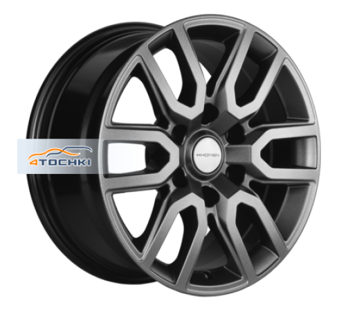 Купить диски Khomen Wheels 8x17/6x139,7 ET36 D100,1 KHW1723 (Tank 300) Gray от производителя Khomen Wheels в Казани Купить диски Khomen Wheels 8x17/6x139,7 ET36 D100,1 KHW1723 (Tank 300) Gray от производителя Khomen Wheels в Казани